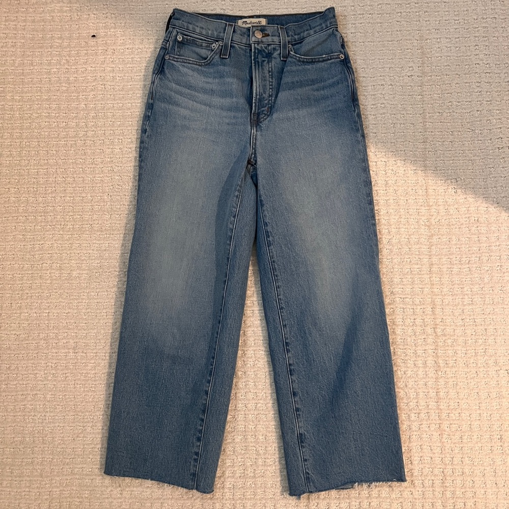 Madewell Perfect Vintage Wide leg Crop - brand new